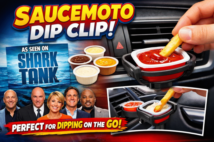 Saucemoto dip clip sharktank